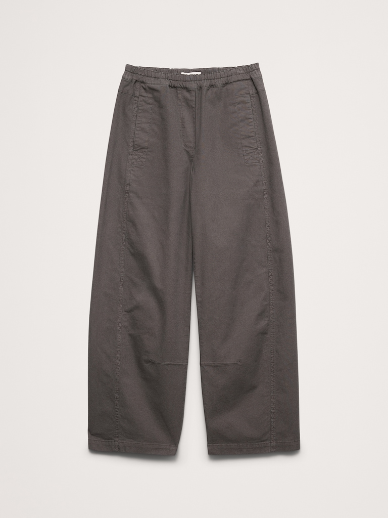 Mid-Rise Relaxed Painter Pull-On Pant