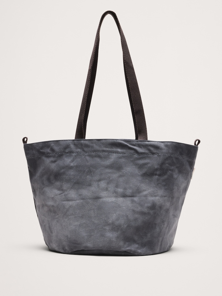 Waxed Drawstring Market Tote by CB Station