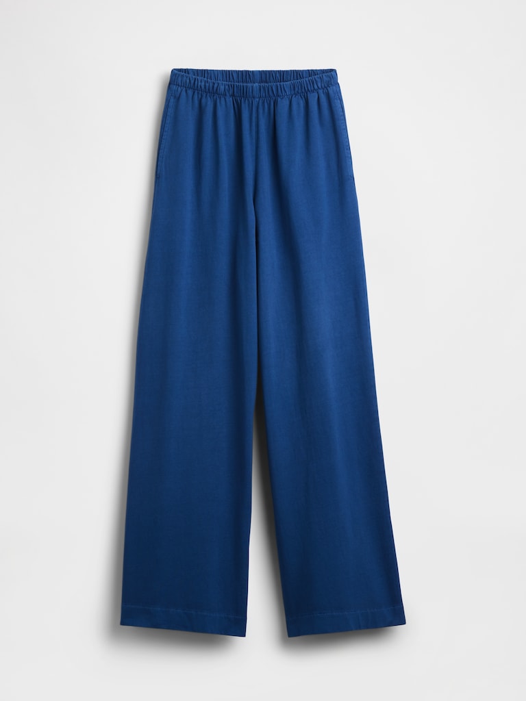 Knit Wide-Leg Pants