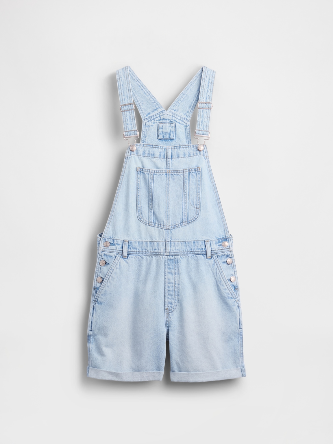 UltraSoft Denim Loose Shortalls