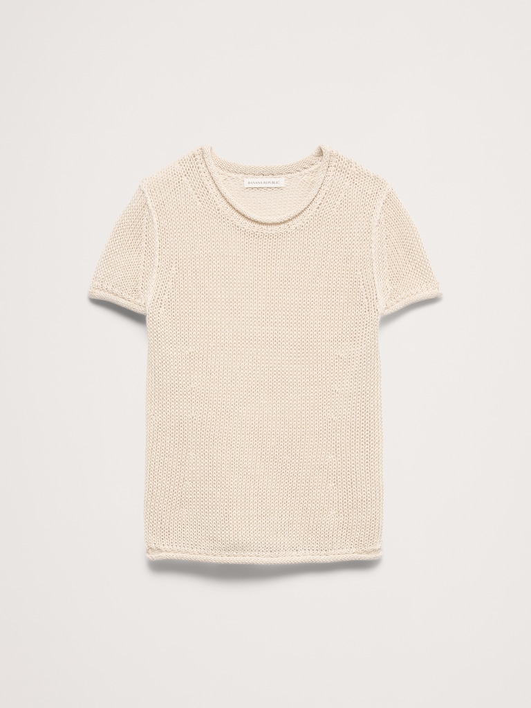 Heirloom Linen Sweater Tee