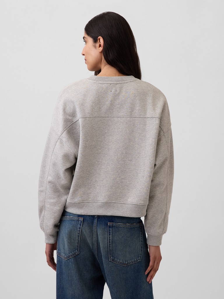 VintageSoft Wedge Crewneck Sweatshirt