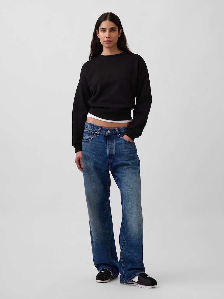 VintageSoft Wedge Crewneck Sweatshirt