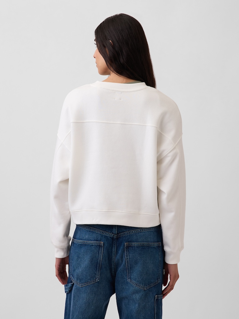 VintageSoft Wedge Crewneck Sweatshirt