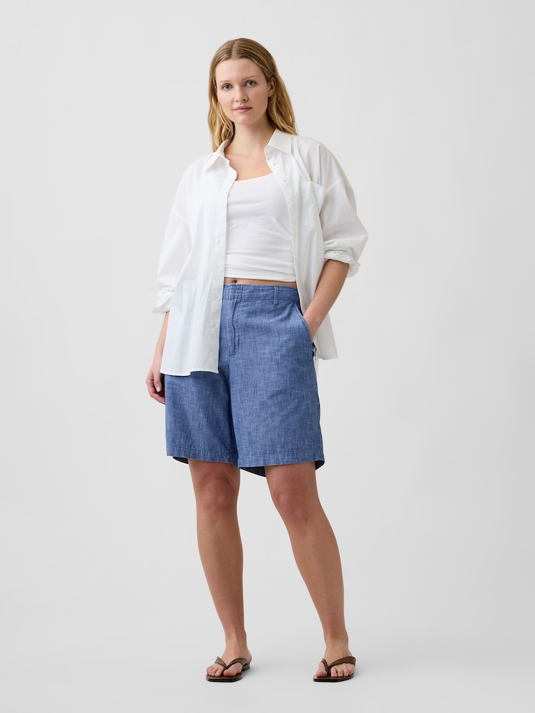 9" Downtown Bermuda Shorts