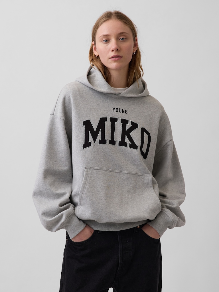Young Miko Adult Heavyweight Logo Hoodie