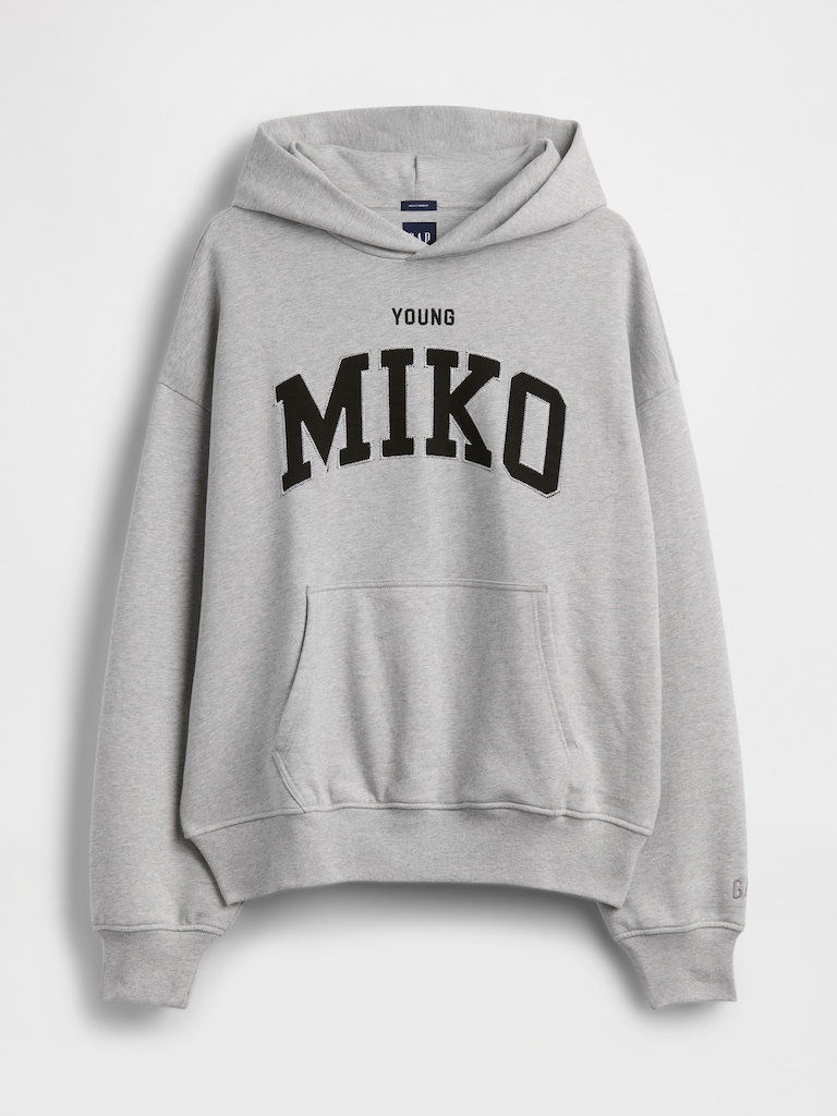 Young Miko Adult Heavyweight Logo Hoodie