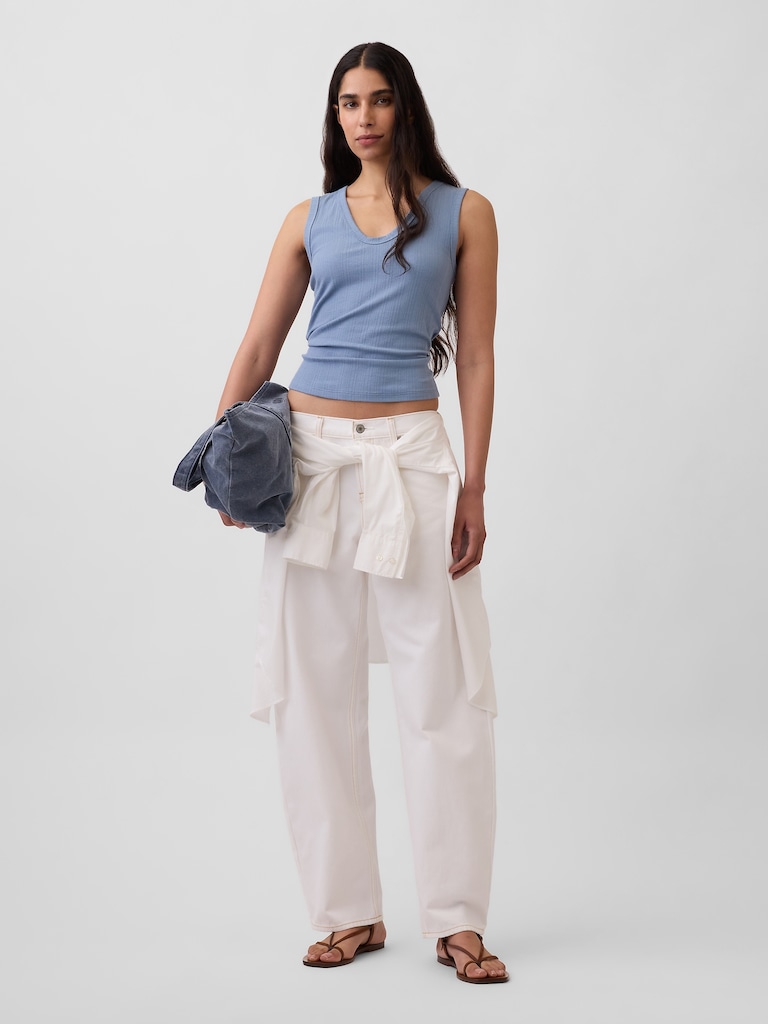 Modern Rib Tank Top