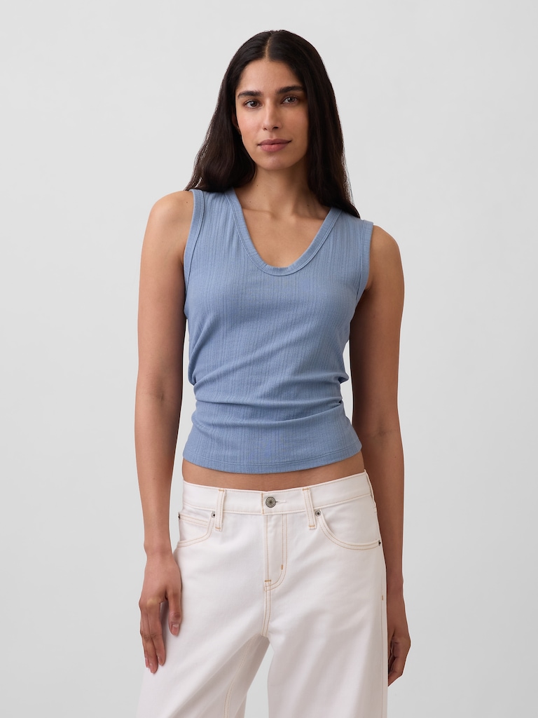 Modern Rib Tank Top