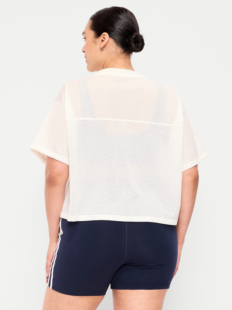 Mesh Jersey Football Top