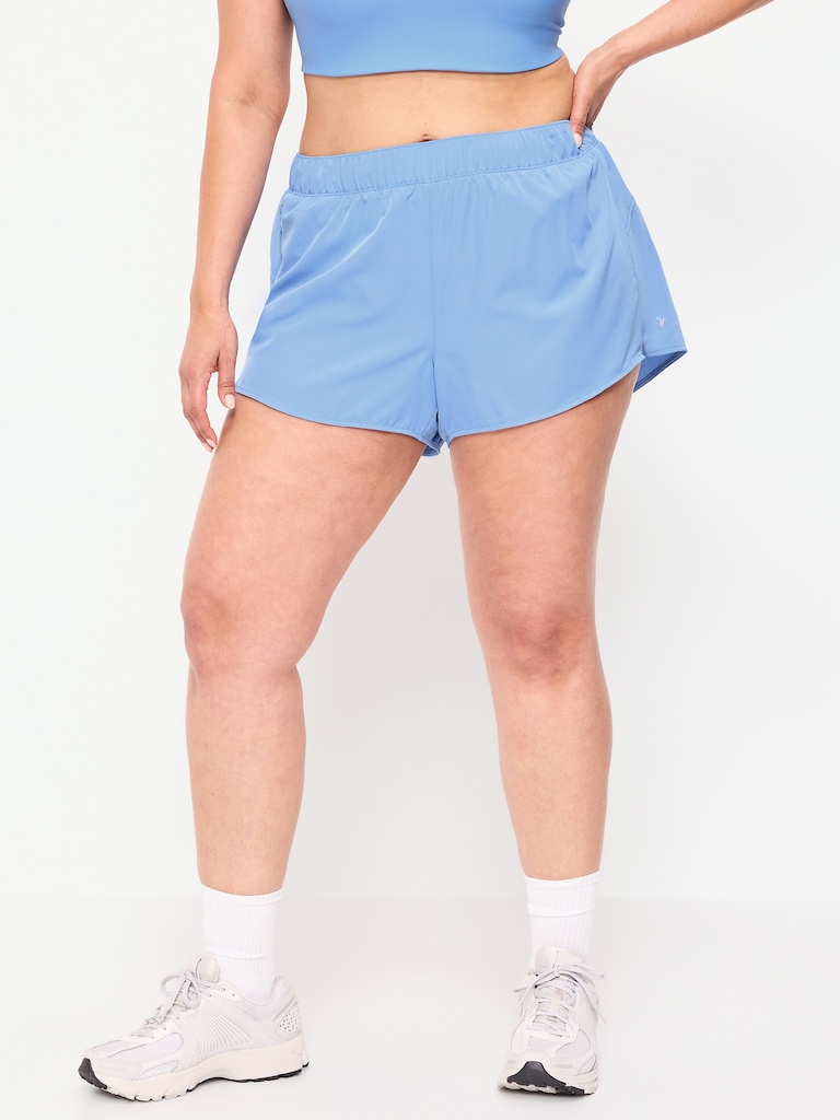 Mid-Rise StretchTech Run Shorts -- 3-inch inseam