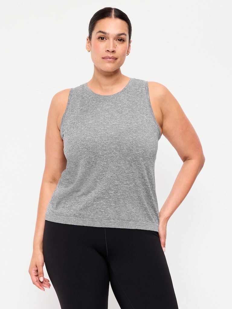 Fluid Seamless Loose Tank Top
