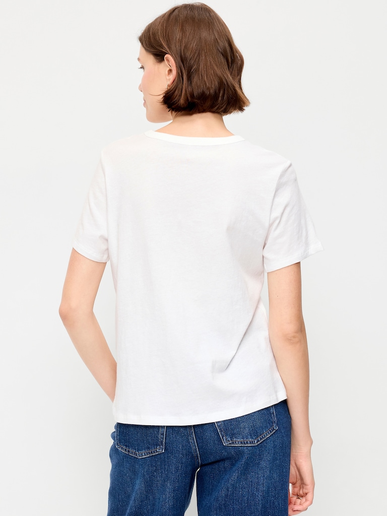 EveryWear Crew-Neck Graphic T-Shirt