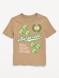 Minecraft™ Gender-Neutral Graphic T-Shirt for Kids