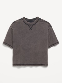 Oversized Short-Sleeve Boxy T-Shirt for Boys