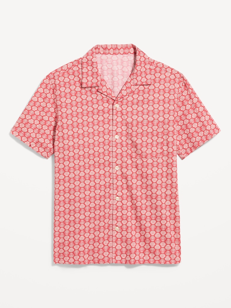 Short-Sleeve Camp Shirt