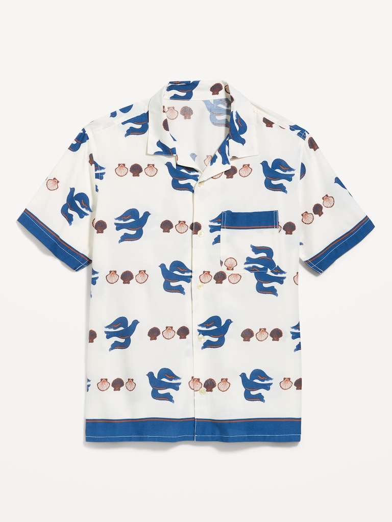 Short-Sleeve Camp Shirt