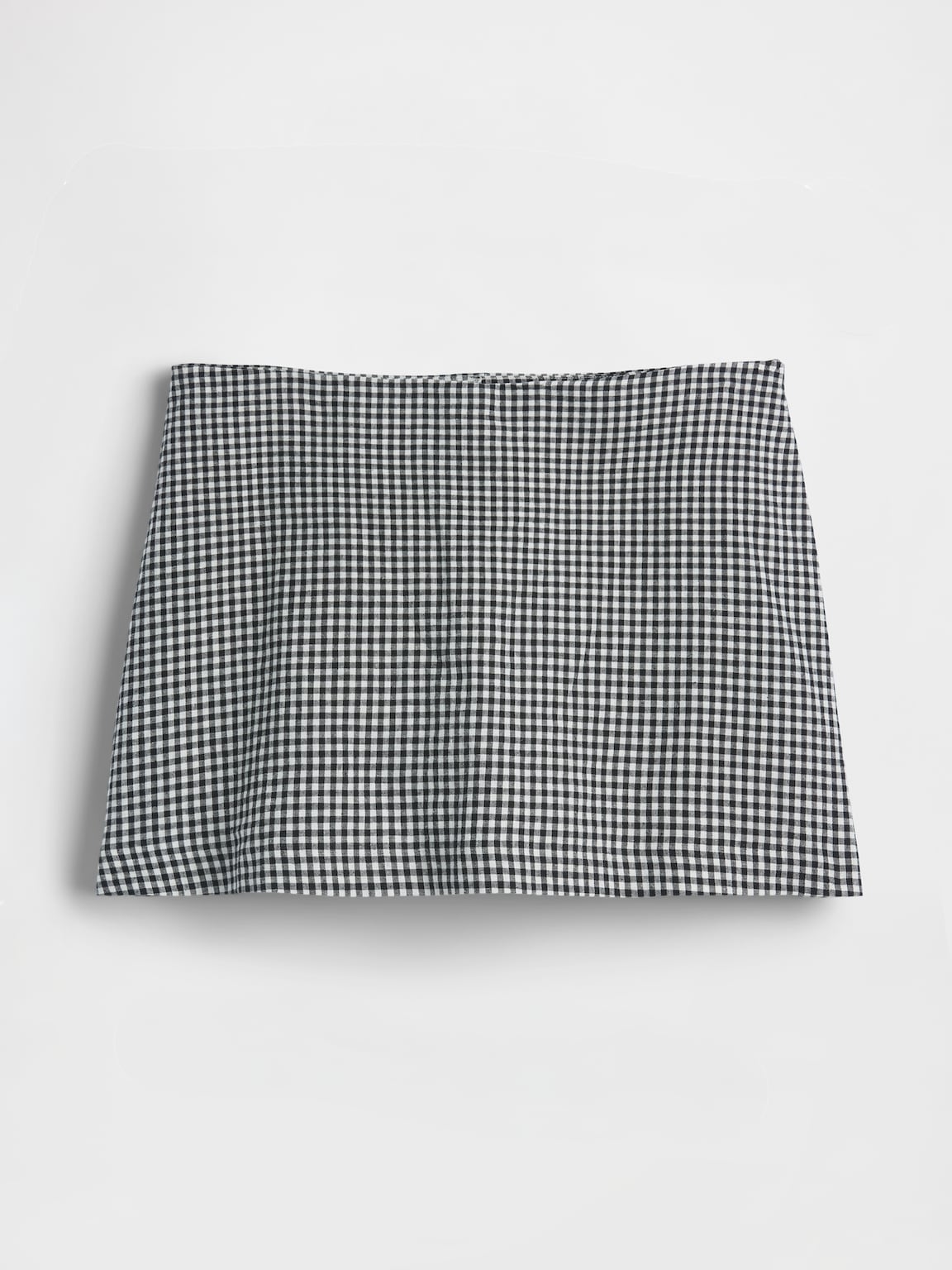 Linen-Blend Mini Skort