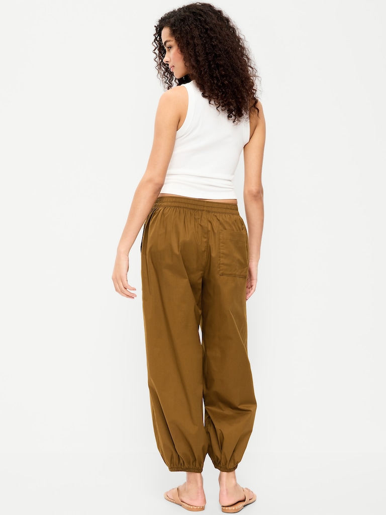 Lightweight Pull-On Parachute Sleep Pants