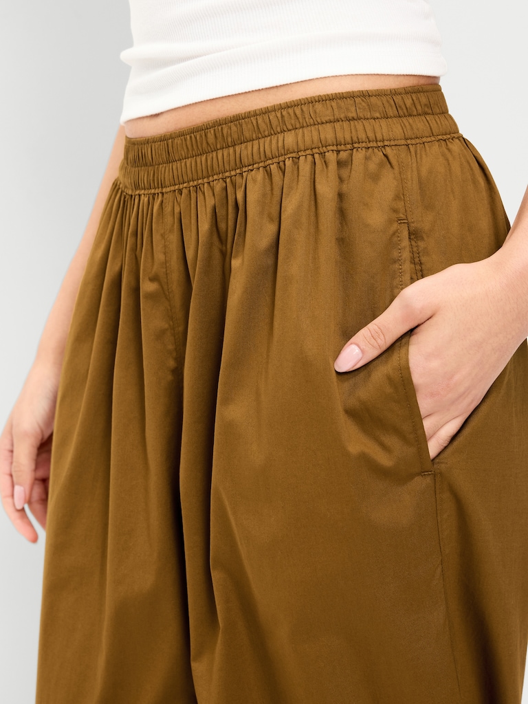 Lightweight Pull-On Parachute Sleep Pants