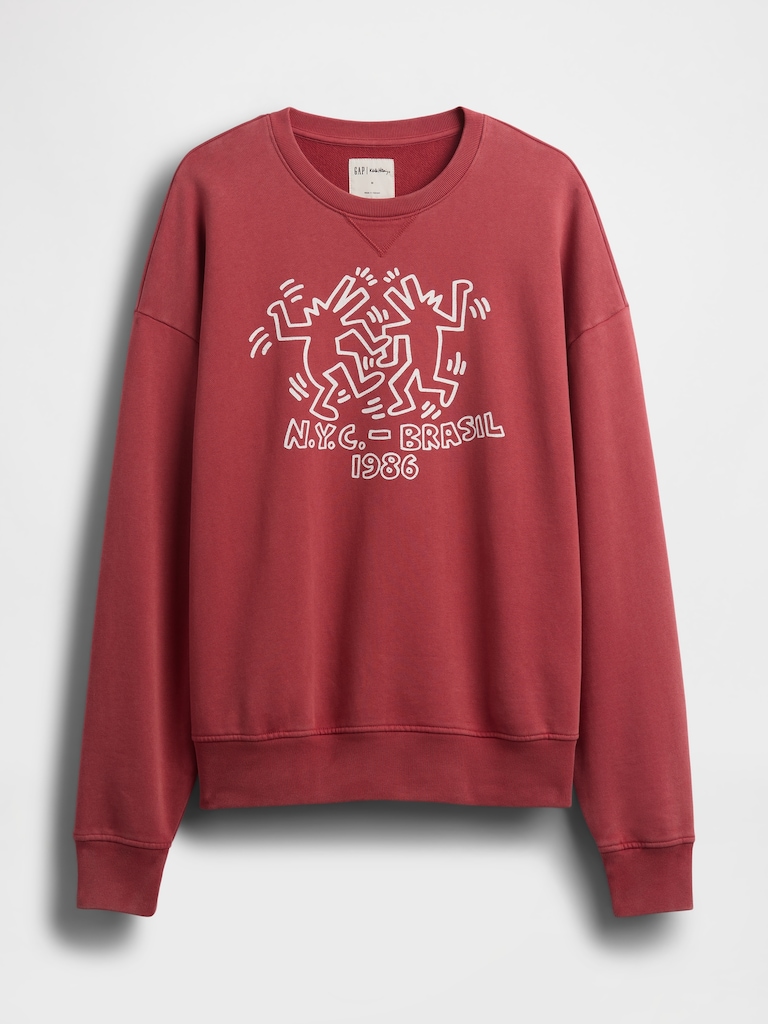 Keith Haring Heavyweight Logo Sweatshirt