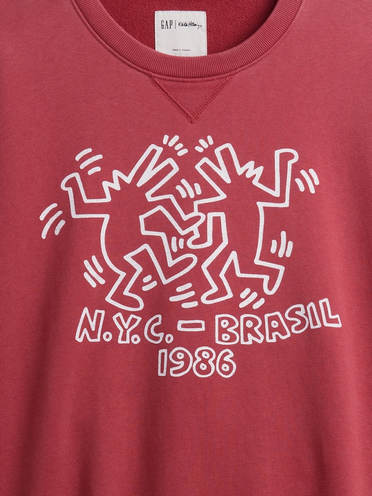 Keith Haring Heavyweight Logo Sweatshirt