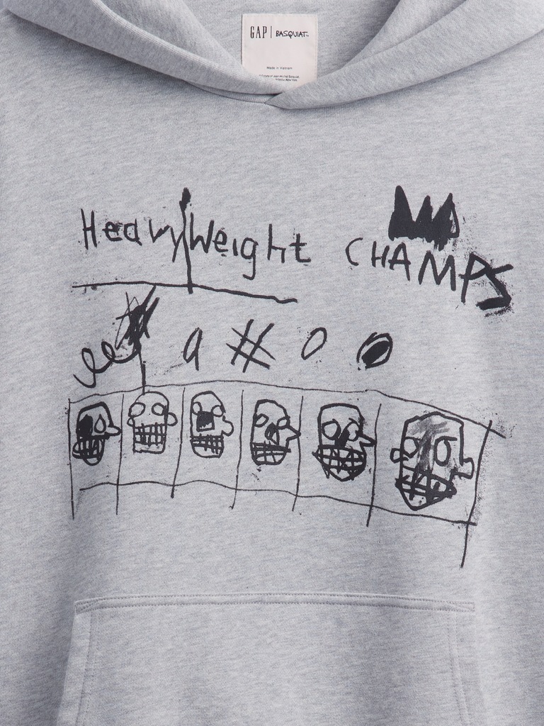 Jean-Michel Basquiat Heavyweight Hoodie