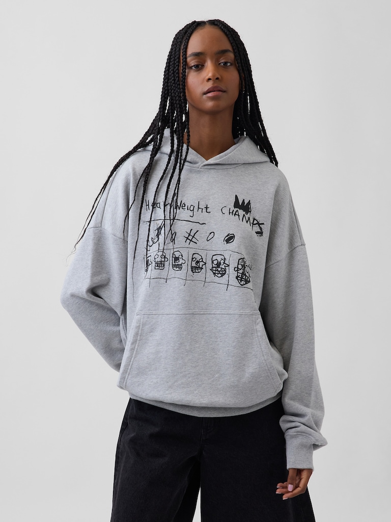 Jean-Michel Basquiat Heavyweight Hoodie
