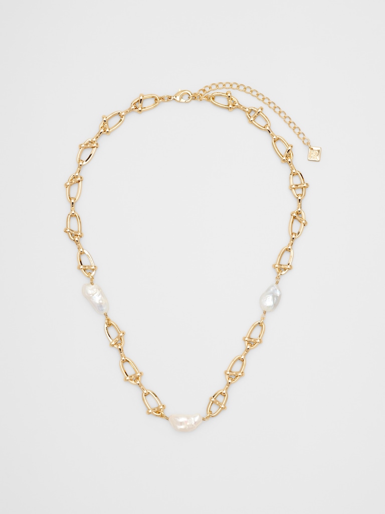Pearl Chain Necklace