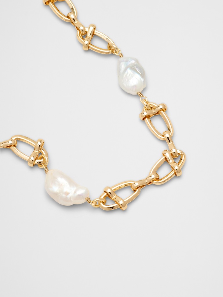 Pearl Chain Necklace