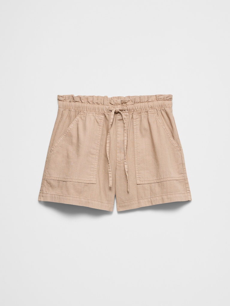 Mid-Rise Summerweight Denim Pull-On Short
