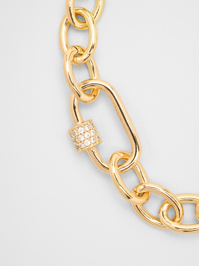 Carabiner Chain Bracelet