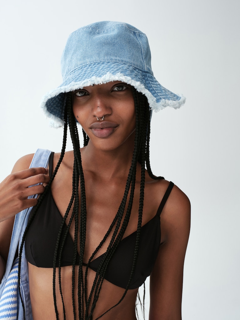 Frayed Bucket Hat