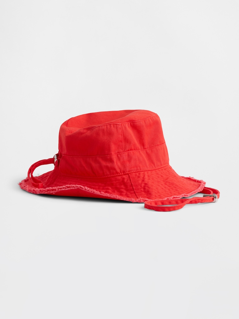 Frayed Bucket Hat