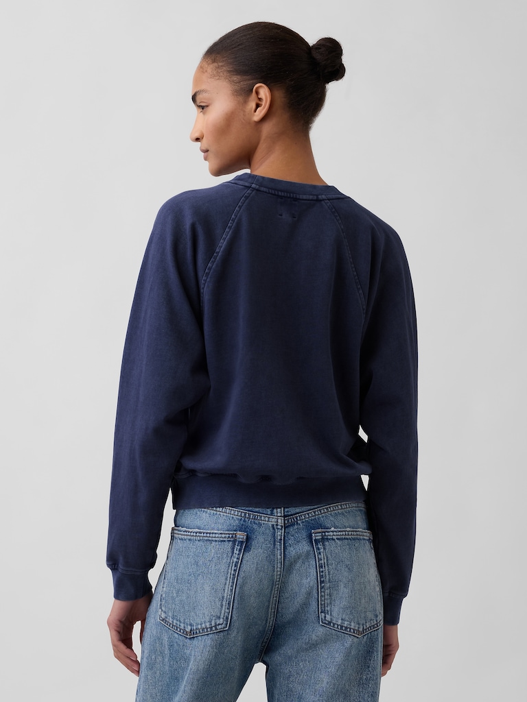 VintageSoft Terry Raglan Sweatshirt