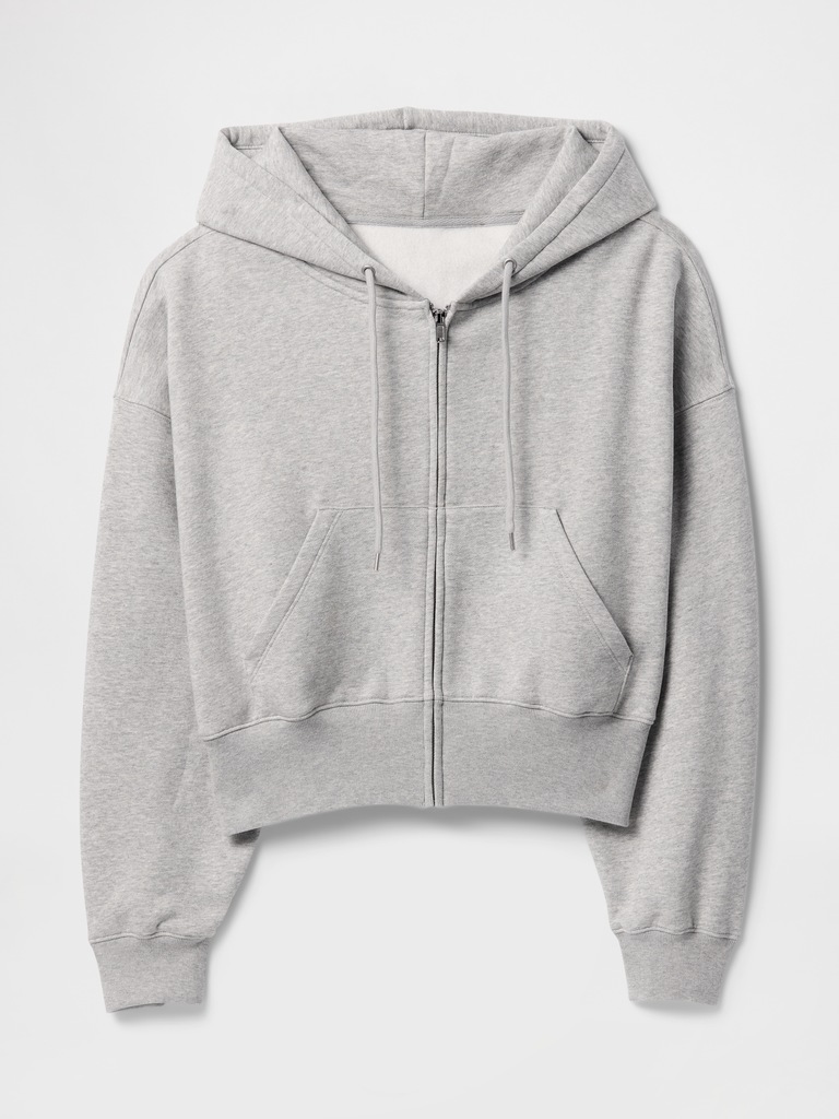 VintageSoft Wedge Zip Hoodie