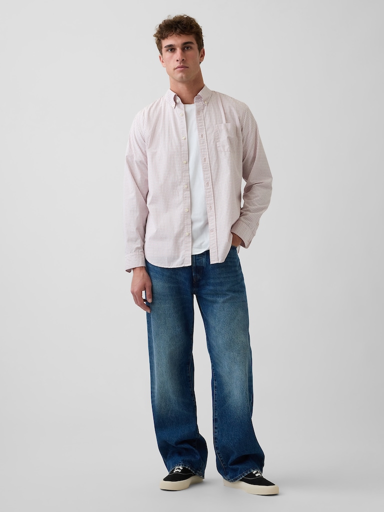 Organic Cotton Poplin Classic Shirt