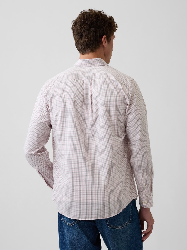 Organic Cotton Poplin Classic Shirt