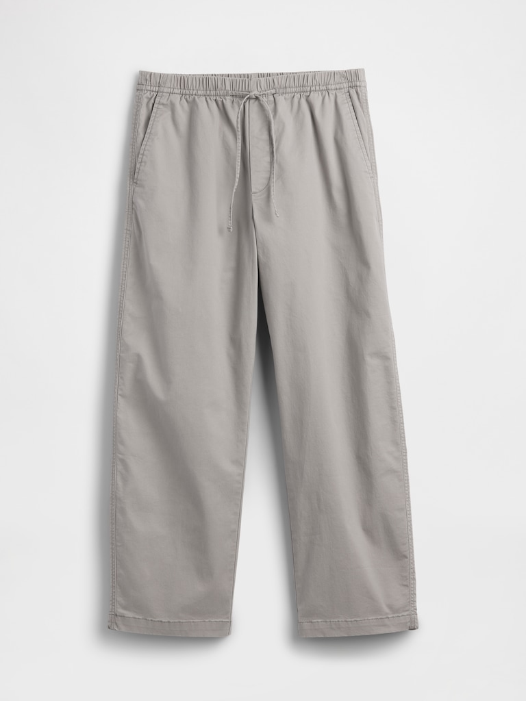 High Rise Easy Barrel Khakis
