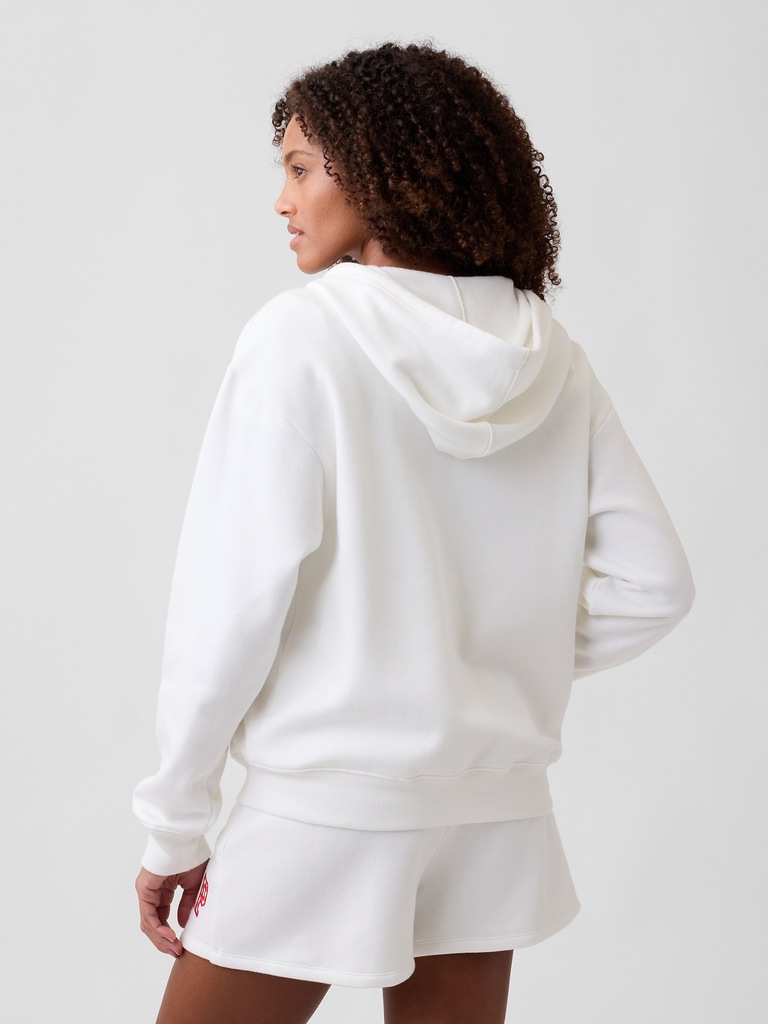 Relaxed Gap Logo Zip Hoodie