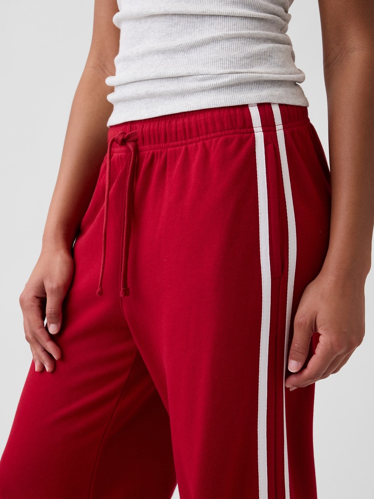 Relaxed French Terry Straight-Leg Sweatpants