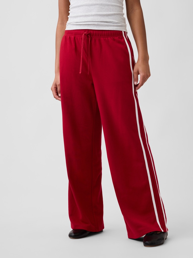 Relaxed French Terry Straight-Leg Sweatpants