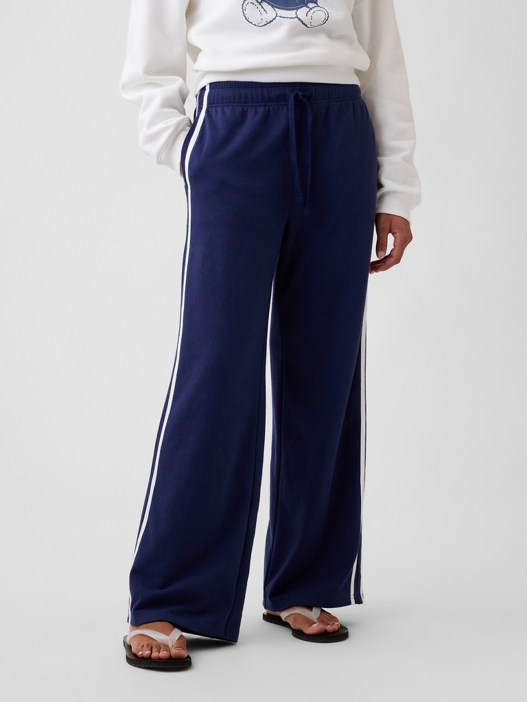 Relaxed French Terry Straight-Leg Sweatpants