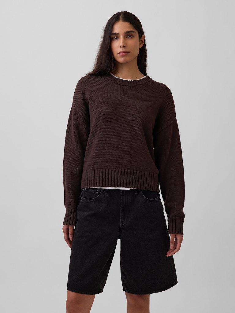 100% Cotton Oversized Sweater