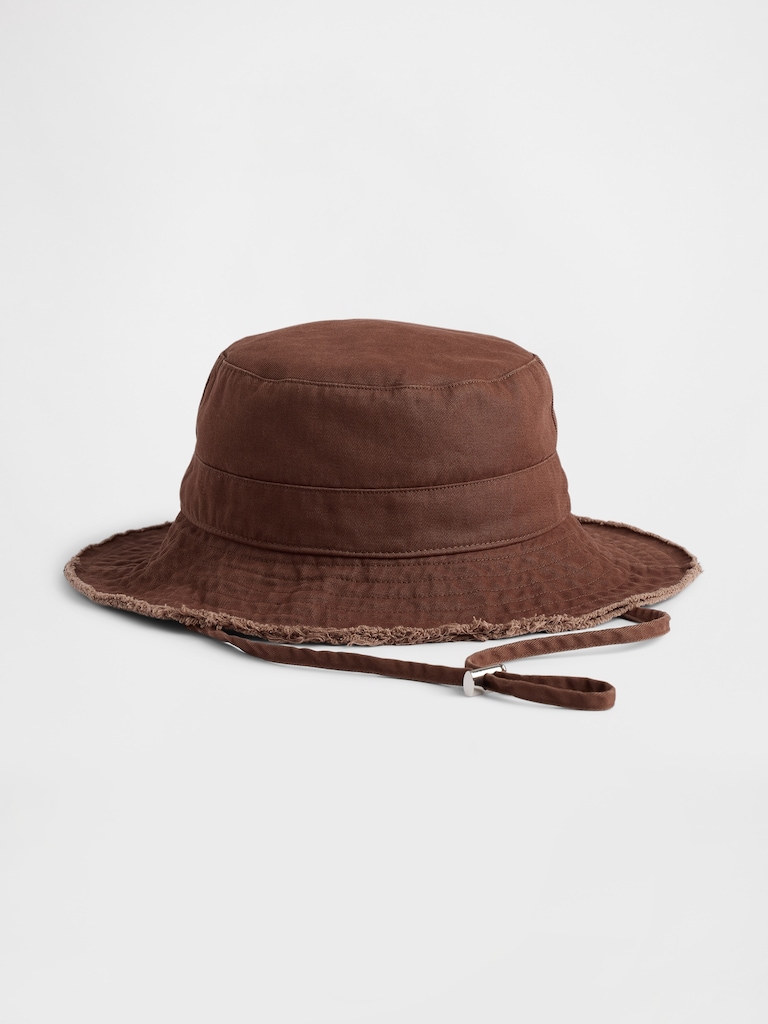 Frayed Bucket Hat