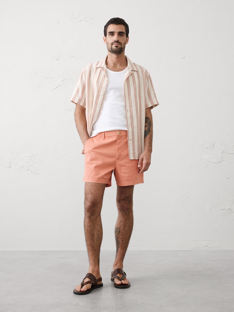 Slim-Fit 5" Summerweight Chino Short