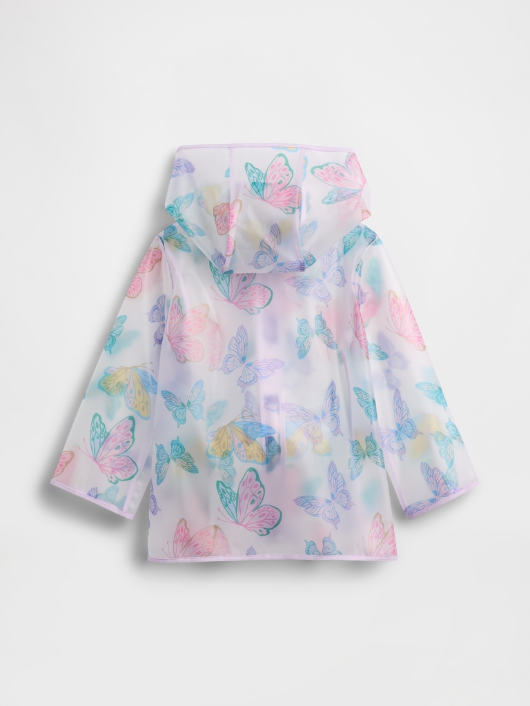 Baby & Toddler Butterfly Rain Jacket