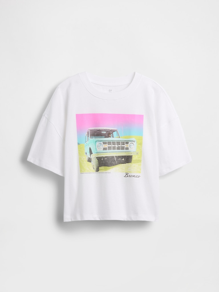 Kids Oversized Graphic T-Shirt