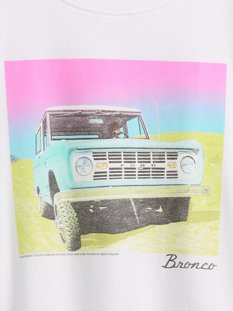 Kids Oversized Graphic T-Shirt