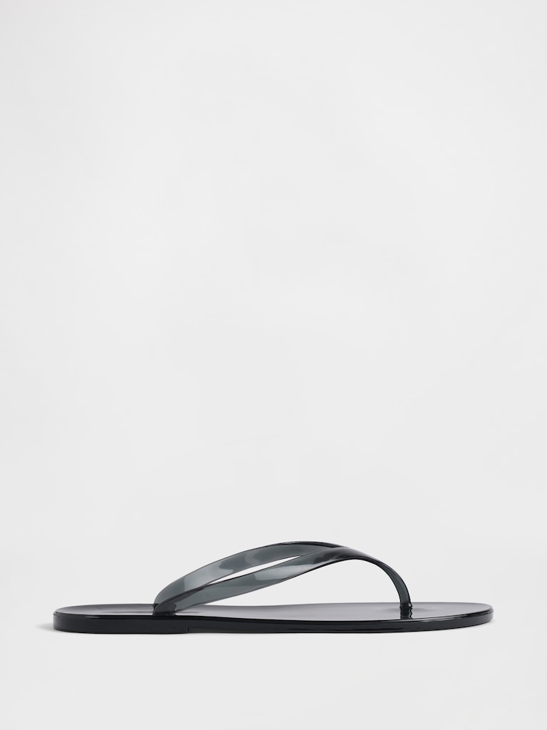 Gap Logo Jelly Flip Flops